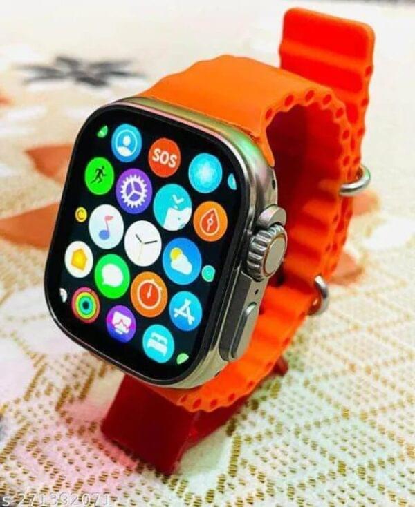 S9 Ultra Smart Watch - 3 Straps - 2.02" HD Big Screen Display - Wireless Charging - Bluetooth Call Smartwatch for Men Women - Latest Model - Image 6