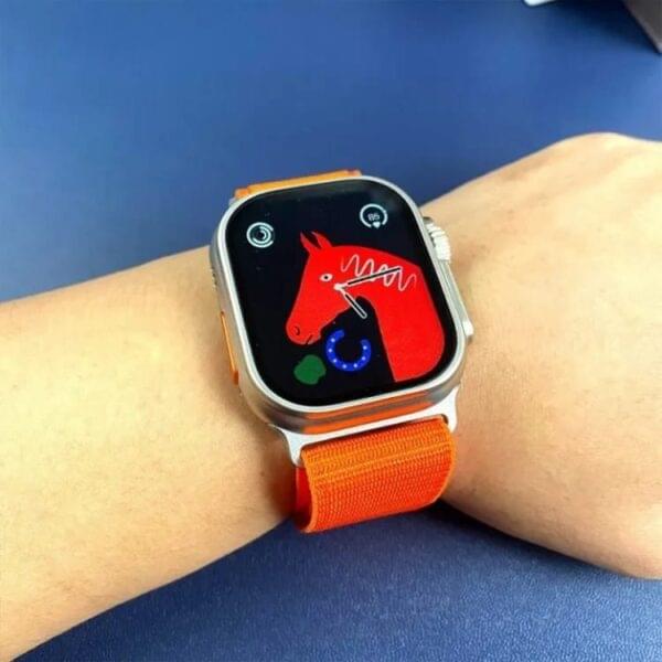 S9 Ultra Smart Watch - 3 Straps - 2.02" HD Big Screen Display - Wireless Charging - Bluetooth Call Smartwatch for Men Women - Latest Model - Image 4