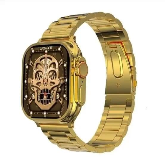 G9 Ultra Pro Series 8 Smart Watch Fendior American Gold Edition With 3 Extra Strap - Image 7