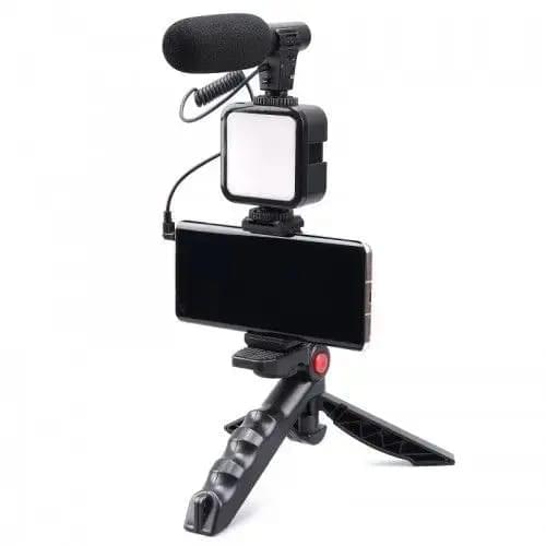 VLOGGING Kit Tripod Shoot Video Ay-49 Video Making Vlogging Kit Tripod - Image 5