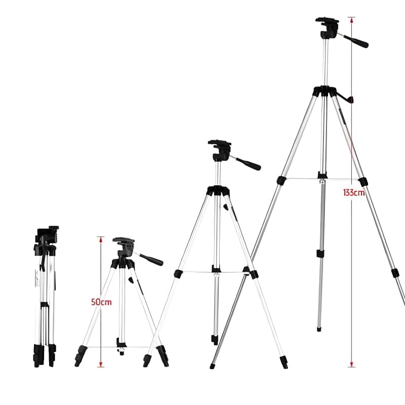 330A Multi-Functional Professional Lightweight Portable Tripod Stand For Mobile Phones And Cameras - Image 7