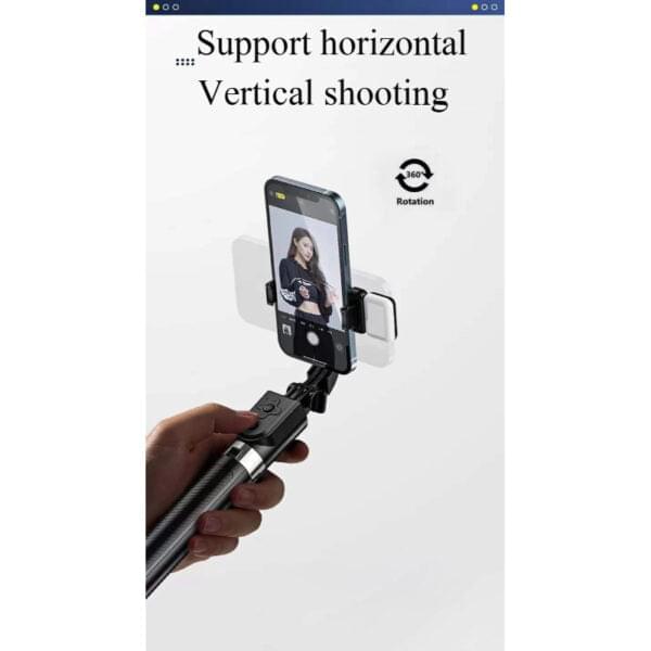 P170S Neepho Original Selfie Stick + Tripod Compatible with iPhone Android for Selfies, Video Recording Vlog - Image 7